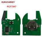 适用雷诺 Master/Twingo/Clio II/Kangoo  汽车遥控钥匙 1键 46芯片 PCF7946/PCF7947 433.92MHz AS K 钥匙胚型号:NE73/VAC102