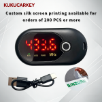 Frequency tester, supports 300MHz-900MHz, including 315MHz, 433MHz,868MHz, 902MHz and other frequencies.