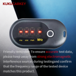 Frequency tester, supports 300MHz-900MHz, including 315MHz, 433MHz,868MHz, 902MHz and other frequencies.