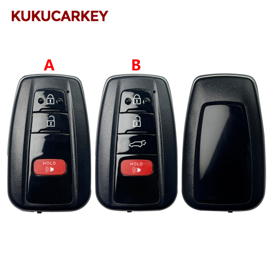 For Toyota  2+1/3+1Buttons 2020-2022 Highlander Smart Key Keyless Remote Key Fob HYQ14FBC 314.35MHz / 312.10MHz chip：8A P4:AA