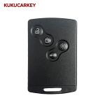 For 2009-2015 Renault Megane III Fluence Laguna III Scenic 2010 Smart Card Car Key 433MHz 46Chip PCF7952A Hands Free Keyless