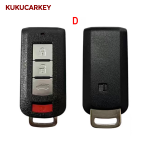 Smart Remote Car Key Fob 433MHz ID47 Chip 2/3/4Buttons For Mitsubishi Xpander Eclipse Cross 2017-2020 FCC ID:GHR-M013, GHR-M014