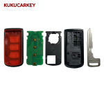 Smart Remote Car Key Fob 433MHz ID47 Chip 2/3/4Buttons For Mitsubishi Xpander Eclipse Cross 2017-2020 FCC ID:GHR-M013, GHR-M014