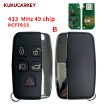 For Land Rover Range Rover Sport Evoque Vogue Discovery 315MHz 49chip PCF7953P + Emergency Key FCCID:KOBJTF10A