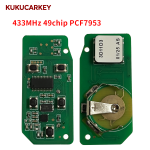 For Land Rover Range Rover Sport Evoque Vogue Discovery 315MHz 49chip PCF7953P + Emergency Key FCCID:KOBJTF10A
