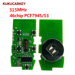 For Land Rover Ranger Rover Sport LR2 Freelander 2 3 ID46  PCF7945/53 315/433MHz Car Remote Control Smart Key FCCID:NT8-TX9