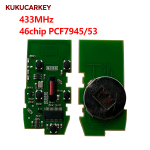 For Land Rover Ranger Rover Sport LR2 Freelander 2 3 ID46  PCF7945/53 315/433MHz Car Remote Control Smart Key FCCID:NT8-TX9