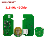 For Land Rover Velar Range Discovery 2017-2022 ID49 Chip 315/433MHz KOBJXF18A PEPSFOB Keyless Go Car Remote Key JLR:JK52-15K601-BG (JK52-15K601-xx) LEAR：5AVC13F08(Low-end version,No UWB，Key ID can be modified)