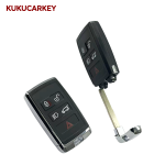 For Land Rover Velar Range Discovery 2017-2022 ID49 Chip 315/433MHz KOBJXF18A PEPSFOB Keyless Go Car Remote Key JLR:JK52-15K601-BG (JK52-15K601-xx) LEAR：5AVC13F08(Low-end version,No UWB，Key ID can be modified)