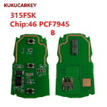For BMW NO Keyless go  1 3 5 Series X5 X6 2006-2011 315LP/315/434/868/MHz ID46 chip PCF7945 FCC ID:KR55WK49127/KR55WK49123/KR55WK49186/KR55WK49661/KR55WK49863