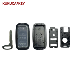 For Toyota Yaris Cross Raize Rocky  2/3/4 Buttons key shell