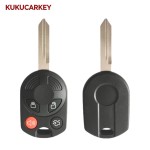 For Ford Mercury Lincoln (3 + 1) buttons key shell