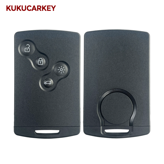 For 2009-2015 Renault Megane III Fluence Laguna III Scenic 2010 Smart Card Car Key 433MHz 46Chip PCF7952A Hands Free Keyless