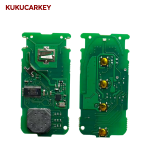 2/3/4Buttons Smart Remote Key 433Mhz  ID47 For Mitsubishi Lancer Outlander  LEclipse Cross FCCID: OUCGHR-M003