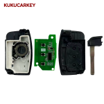 3Buttons Smart Remote Key FCCID:3M5T-15K601-DC/DB 4D63+/83Chip 433MHz For Ford Mondeo Focus C-Max Galaxy 2005+