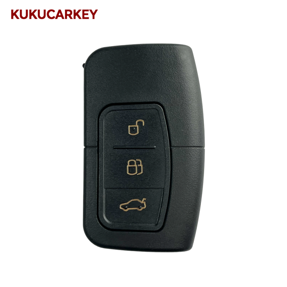 3Buttons Smart Remote Key Shell For Ford Mondeo Focus C-Max Galaxy 2005+ Blade:HU101