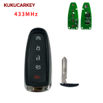 For Lincoln/For Ford Focus Taur Edge Escape Flex Focus Taurus 2011-2018 Remote Car Key ID46 chip 315/433mhz FCCID:M3N5WY8609  P/N:BT4T-15K601-Hx  Blade:FO38
