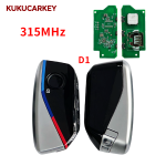 For BMW Transplant CAS4+ FEM 315MHz/434MHz/868MHz 4 Buttons Smart Key