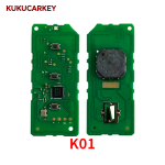 适用于本田 K35V3、ADV 125、PCX150、SH150、Forza 300 摩托车/踏板车，型号：K01、K77、K96、K97  智能钥匙 433MHz，搭载 ID47 芯片；