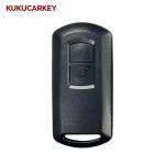 2Buttons P/N:35121-K1F-V01 / 35111-K59-T11 / 35121-K66-VG1 / 35121-K2F-T21 / 35111-K12-V91 433MHz ID47Chip Motorcycle Car Key Fob for Honda Click 150I Vario 150 K12 K59