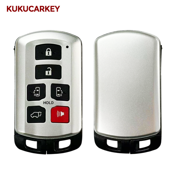 or Toyota Sienna 2011-2020 6Buttons Key Shell