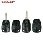 2 Buttons Remote Car Key Shell Cover Fob Case For Vauxhall/Opel Vivaro/ Renault Movano Trafic Renault Kangoo Blank Blade:NE73/VAC102