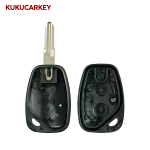 2 Buttons Remote Car Key Shell Cover Fob Case For Vauxhall/Opel Vivaro/ Renault Movano Trafic Renault Kangoo Blank Blade:NE73/VAC102