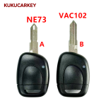 Replacement 1 Button Uncut Remote Car Key Shell For Renault Twingo Clio Kangoo Master Blade:NE73/VAC102
