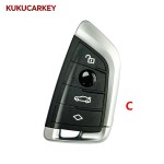 For BMW 1 3 5 7 Series X1 X3 X5 X6 X7 F System 2012-2018 CAS4+ FEM 868MHz ID49 PCF7953P Chip Keyless Go Remote Car Key