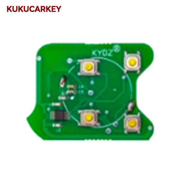 For Ford Mercury Lincoln (3 + 1) buttons - 315 MHz 4D63 80BIT Part 8G1T-19H316-A, 164-R7013 Fcc# CWTWB1U722 (Only PCB,no chip)