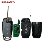 For Ford F150 Ranger Galaxy S-Max KA+ Mondeo V 3/4Buttons Flip Remote Car Key 315MHz 49chip FCCID:N5F-A08TAA