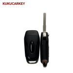 Flip Remote Car Key Fob For Ford Ranger F130 F150 2014-2019 2/3Buttons 434MHz With 49Chip FCCID: EB3T-15K601-BA   ES7T-15K601-BE