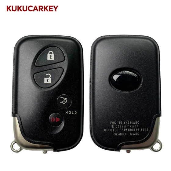 For Lexus ES350 IS250 IS350 Fob Smart Remote Key Fob 271451-6601 89904-50380 HYQ14AEM HYQ14AAB-3370 314.35MHz ASK chip:4D P1:98 DST80