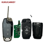Flip Key For Ford F-150 F-250 F-350 450 550 650 750 2023-2024 Remote Key 434Mhz 49 Chip FCC ID: N5F-A08TBLP