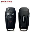 For Ford F150 F250 F350 F450 F550 2015-2020 Flip Keyless Entry Remote Car Key Fob 902MHZ PCF7945/HITAG PRO 49 Chip FCCID:N5F-A08TDA