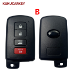 For Toyota 2014-2019 Prius Highlander 2+1/3+1Buttons Smart Key 89904-0E121 HYQ14FBA (AG Board 2110 )314.35MHz/312.10MHz chip:8A P4:A8