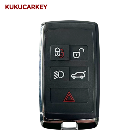5 Buttons Smart Key Shell for Land Rover Range Rover Fob Cover Case Replacement 2018-2023