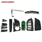 For BMW 1 3 5 7 Series X1 X3 X5 X6 X7 F System 2012-2018 CAS4+ FEM 433MHz ID49 PCF7953P Chip Keyless Go Remote Car Key