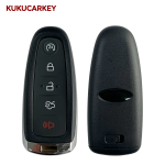 Remote Smart Car Key Shell For Ford Edge Escape Explore Flex Taurus 2011-2015 Keyless Go Blade:HU101/FO38