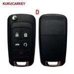 For Chevrolet Cruze Equinox Spark 2/3/4/5Buttons HU100 Remote Car Key Fob 315MHz ID46 PCF7937E NO Keyless go FCCID:OHT01060512