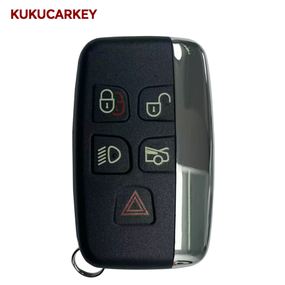 Car key shell 5buttons for Jaguar XJ XF XE JF Sport Evoque Vogue KOBJTF10A remote key case blank Uncut