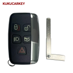 For Jaguar XE XJ XJL XF Car 315/433Mhz ID49 PCF7953P Chip 5 Buttons Smart Control Car Key FCCID:KOBJTF10A