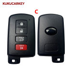 For Toyota 2016 - 2017 Toyota Land Cruiser Highlander - Smart Key 2B/3B/3+1B BH1EW - 89904-60K00 434.30MHz/433.58MHz chip:8A P4:A8