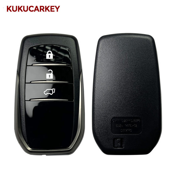 For Toyota Land Cruiser 2016-2017 Genuine Smart Key 3 Buttons TMS37200 Transponder 89904-60K80 BJ2EW 434.30MHz/433.58MHz chip:8A P4:A8