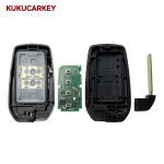For Toyota Land Cruiser 2016-2017 Genuine Smart Key 3 Buttons TMS37200 Transponder 89904-60K80 BJ2EW 434.30MHz/433.58MHz chip:8A P4:A8