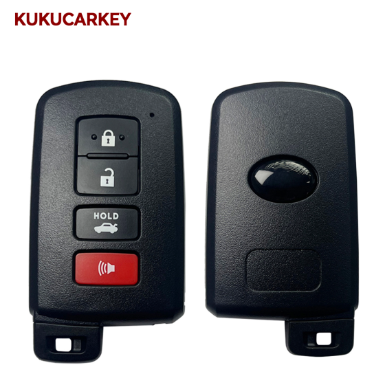 For Toyota Camry, Avalon, Aurion Smart Key, 4Buttons, BA4EQ 89904-33460 Keyless Go 61E377-0010  433.58/434.42 chip:8A P4:88