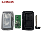 For Toyota Land CruiserGRS200, GRS202, GRS204, and 200 Crown Smart Key 2009-2013 3 Button Remote Entry Fob 5290 314.35MHz chip:4D P1：98 FSK  DST80