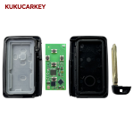 For Toyota Rav4 2006+ Smart Key, 2Buttons, B90EA 89904-12170 Keyless Go 61A544-0010 433.92MHz ASK chip:4D P1:98 DST80
