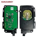 For Jaguar 2017-2022 ID49 Chip 315/433MHz KOBJXF18A PEPSFOB Keyless Go Car Remote Key JLR:JK52-15K601-BG (JK52-15K601-xx) LEAR：5AVC13F08 (Low-end version,No UWB，Key ID can be modified)