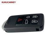 For Volvo S60 S80 V40 V60 V70 XC60 XC70 2007-2016 Remote Smart Car Key 433MHz ID46 PCF7945A/PCF7953A FCCID:KR55WK49264